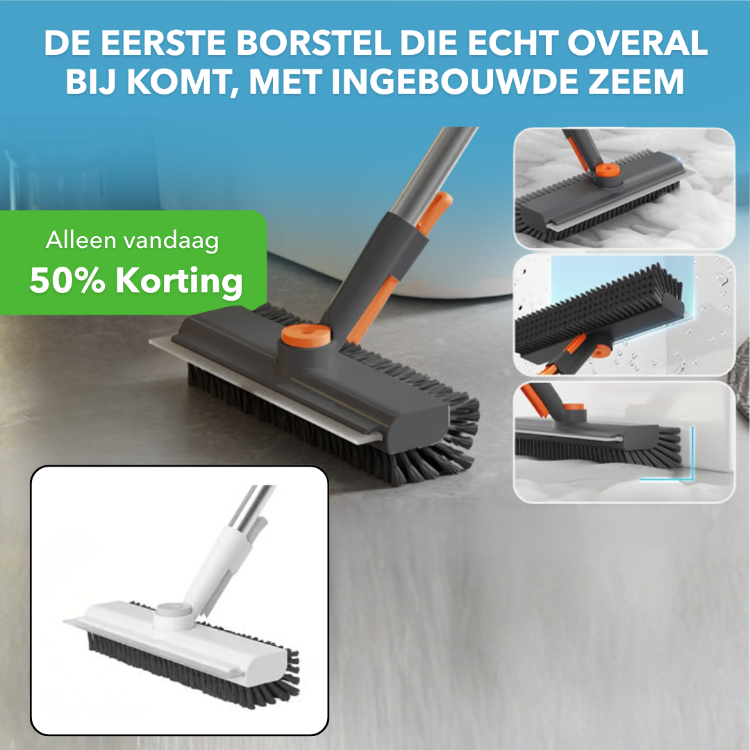 GapClean™ - Reinigingsborstel voor voegen, hoeken en smalle kieren