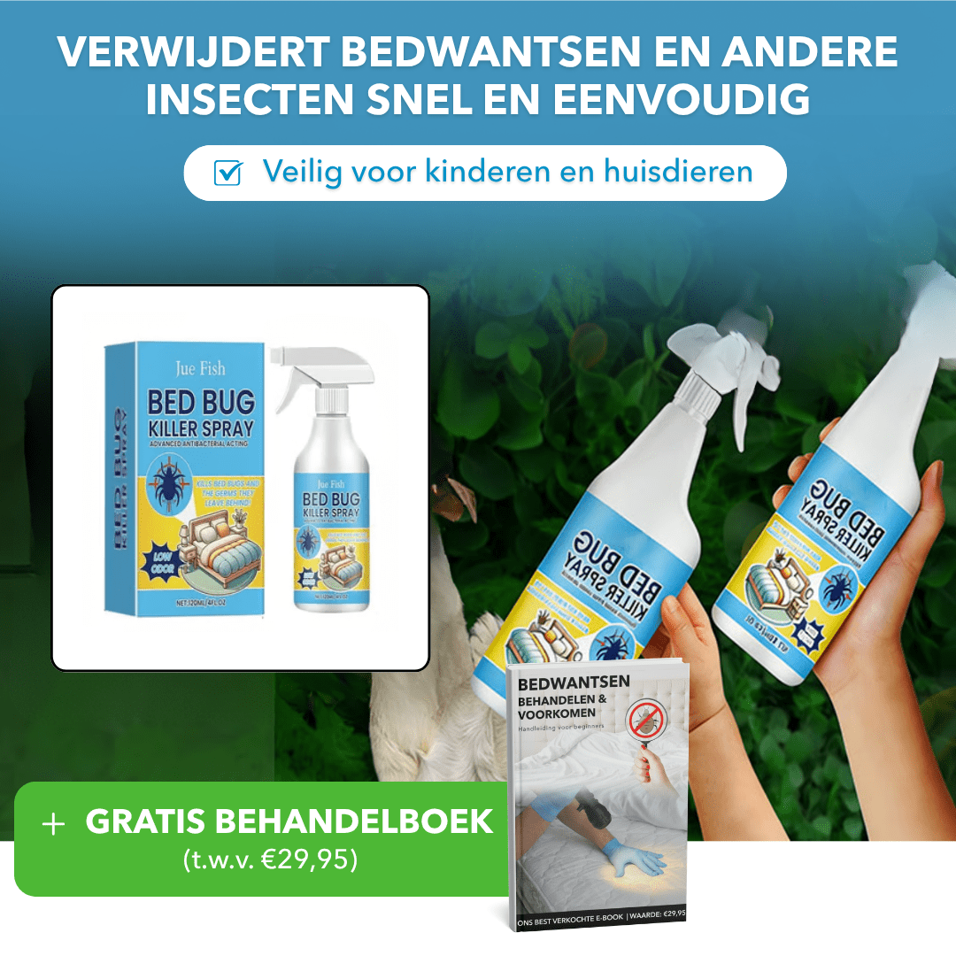BugFree™ - Effectieve spray tegen bedwantsen en insecten - Suusie