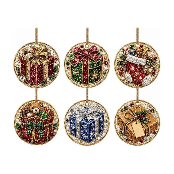 DiamondGlow™ - Diamond painting kerstboomhangers knutselset