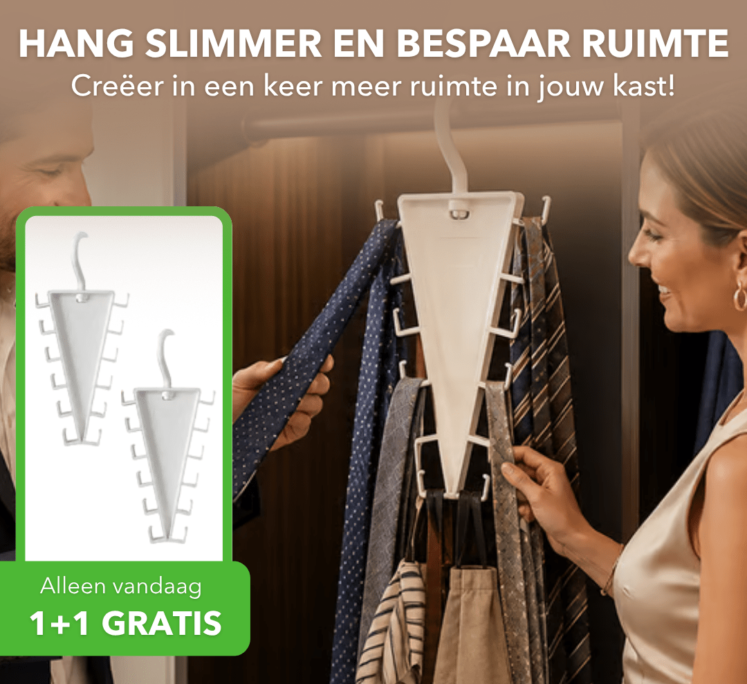 ClosetSpin™ - 360° draaibare hanger voor riemen, sjaals en accessoires - Suusie