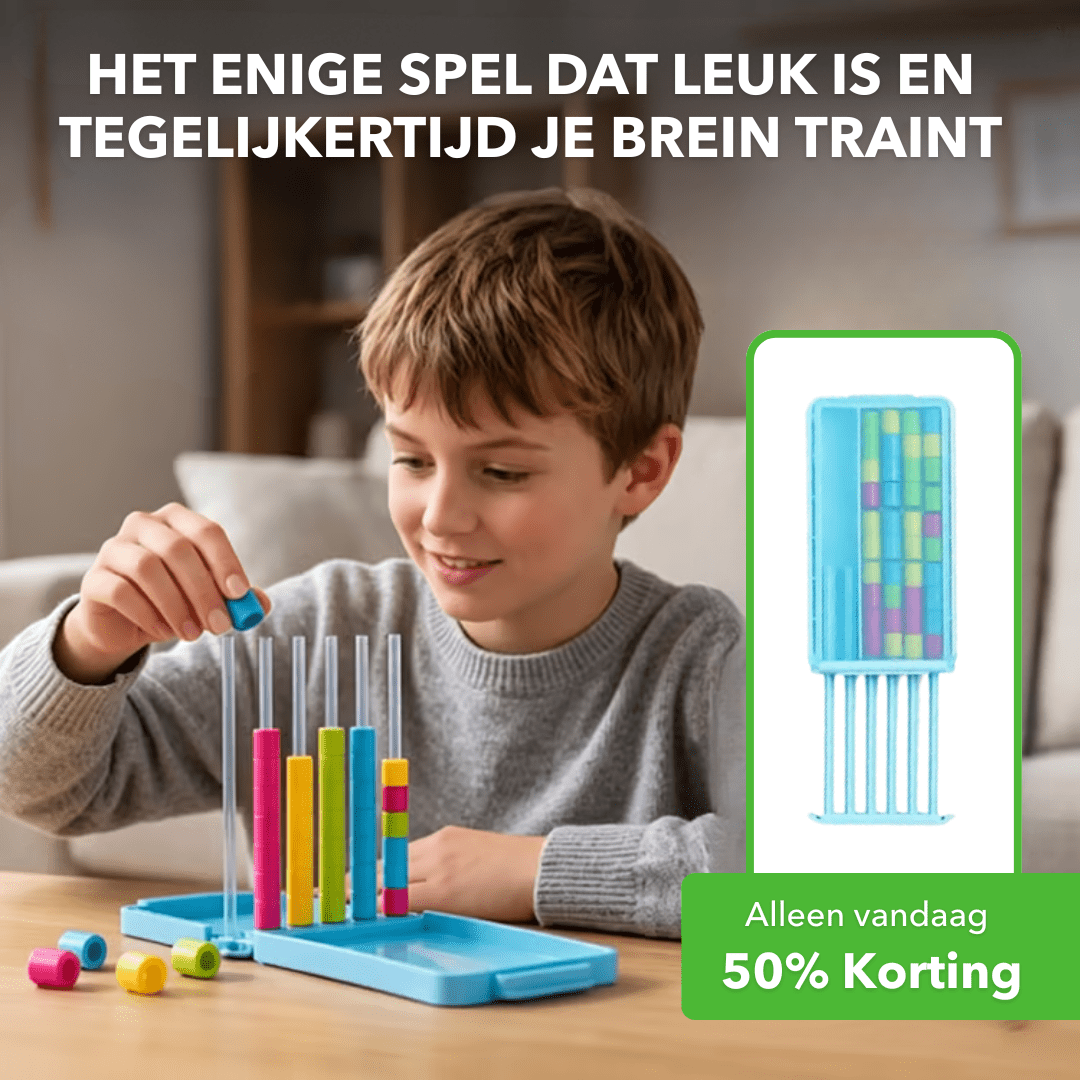 ColorBox™ - Kleurrijke puzzeldoosje voor alle leeftijden - Suusie