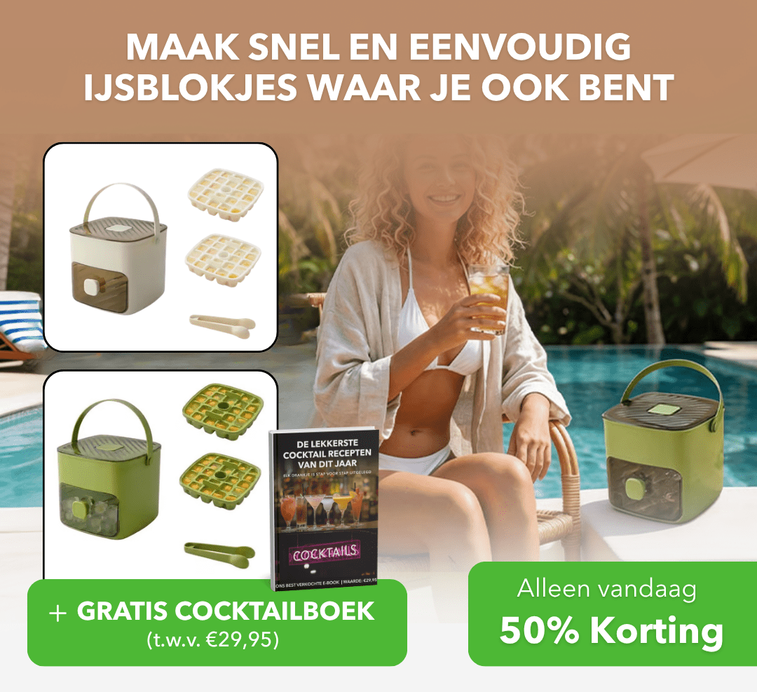 CoolCube™ - Automatische ijsblokjesmaker met geïntegreerde opslag - Suusie
