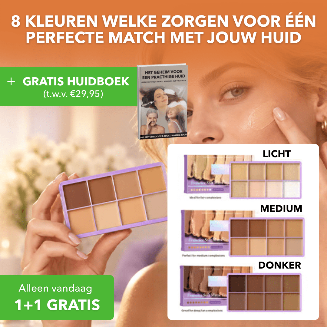 CoverBlend™ - Concealer palette voor een natuurlijke dekking - Suusie
