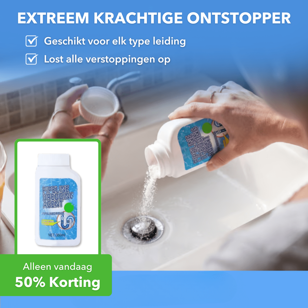 DrainForce™ - Krachtige afvoerontstopper tegen hardnekkige verstoppingen - Suusie