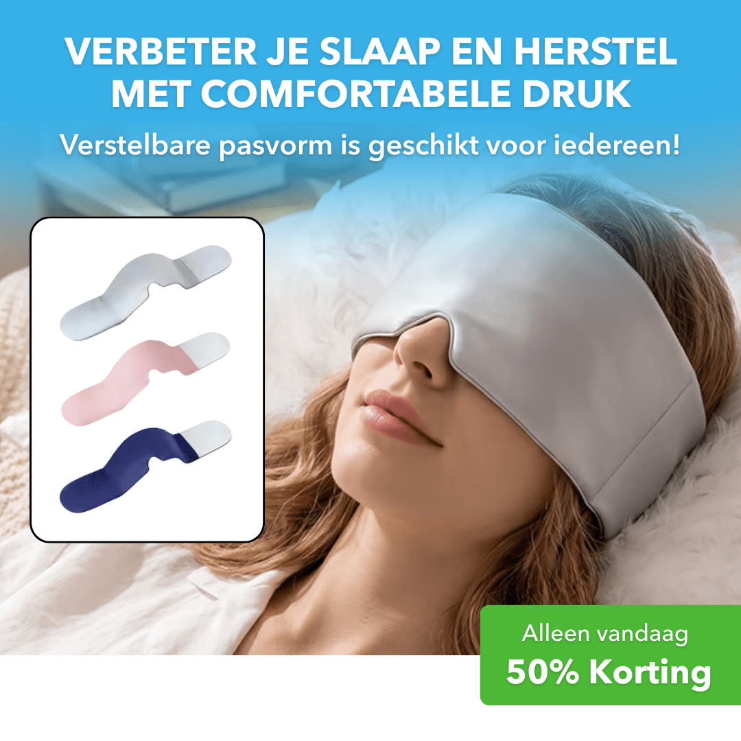 DreamMask™ - Verzwaard slaapmasker voor diepe ontspanning - Suusie