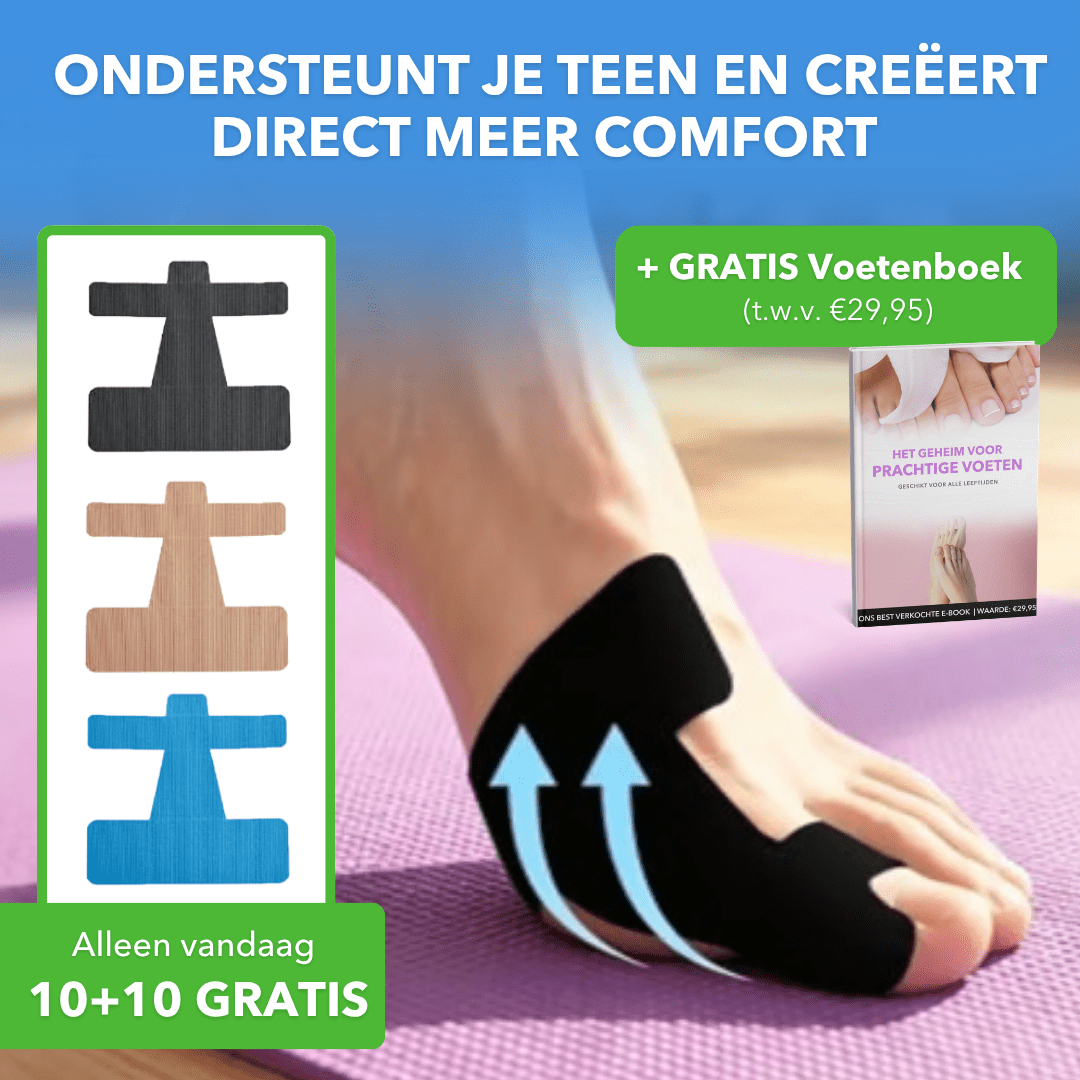 FeetFix™ - Ondersteunende pads voor de grote teen - Suusie