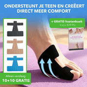 FeetFix™ - Ondersteunende pads voor de grote teen - Suusie