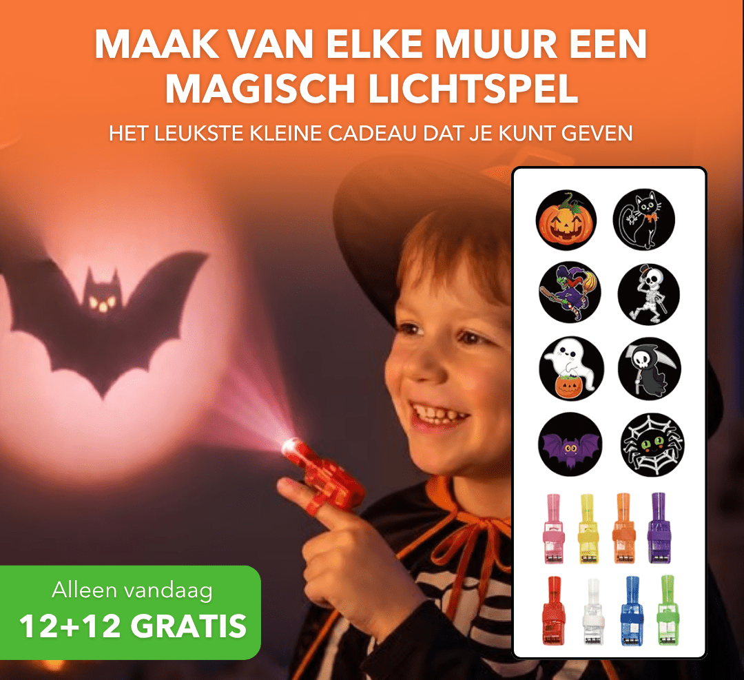 FingerGlow™ - Vingerlampjes met magische lichtprojecties - Suusie