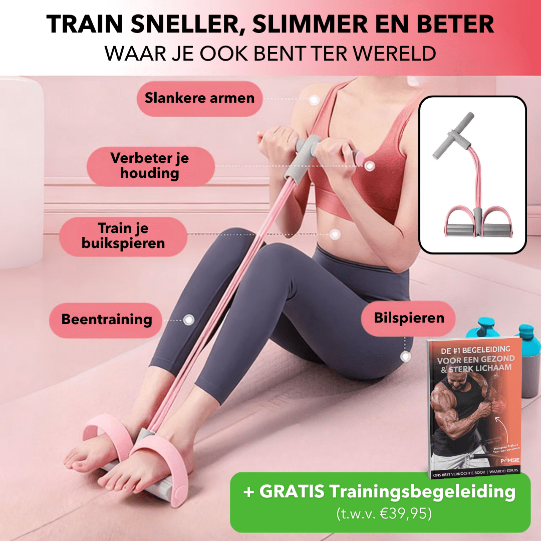 FlexTrainer™ - Multifunctionele weerstandsband voor full-body training - Suusie