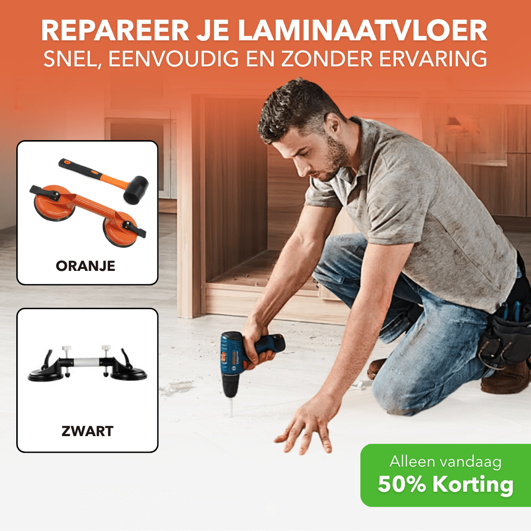 FloorFix™ - Professionele reparatieset voor openstaande vloernaden - Suusie