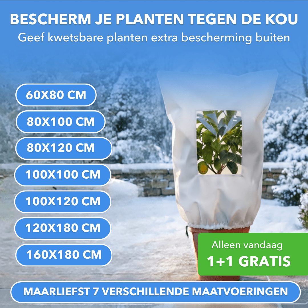 FrostCover™ - Ademend plantenbeschermhoes tegen vorst en storm - Suusie