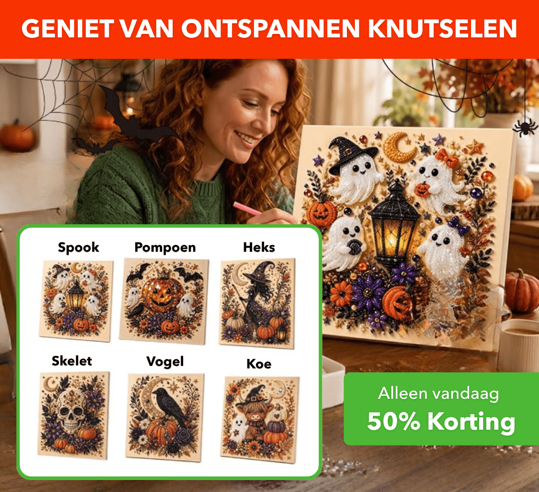 GhostCraft™ - Creatieve knutselset voor Halloween - Suusie