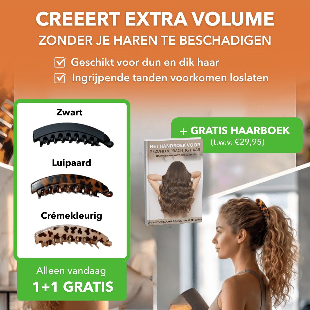 LiftClip™ - Haarclip met stevige grip voor extra volume - Suusie