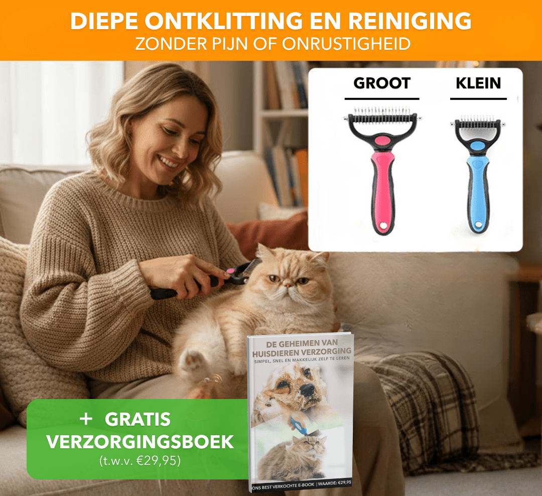 PetCare™ - Professionele verzorgingsborstel voor huisdieren - Suusie