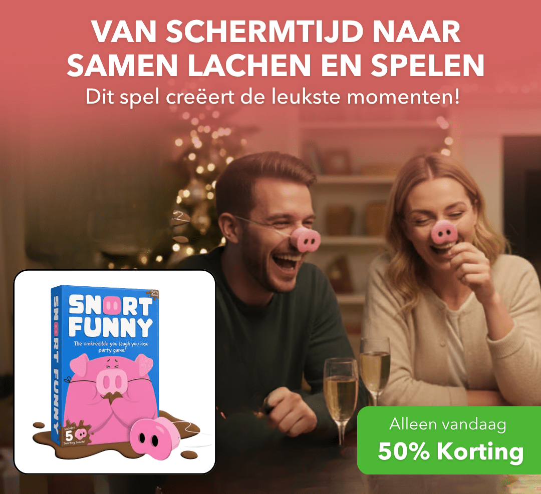 PiggyPlay™ - Grappig varkensneus puzzelspel voor het hele gezin - Suusie
