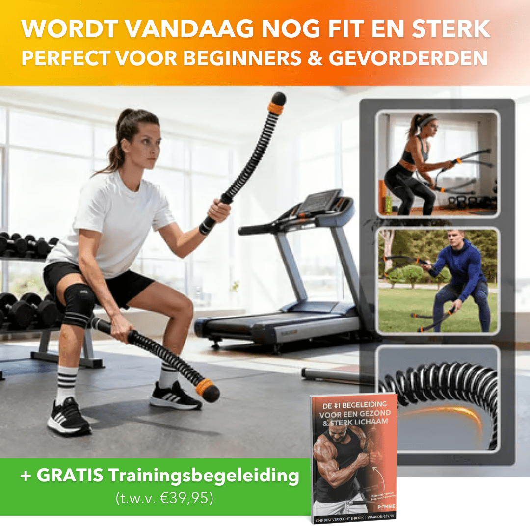 PowerRope™ - Verstelbare touwloze battle rope trainer - Suusie