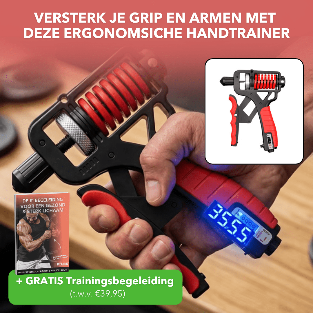 PowerGrip™ - Verstelbare handtrainer voor handen en onderarmen