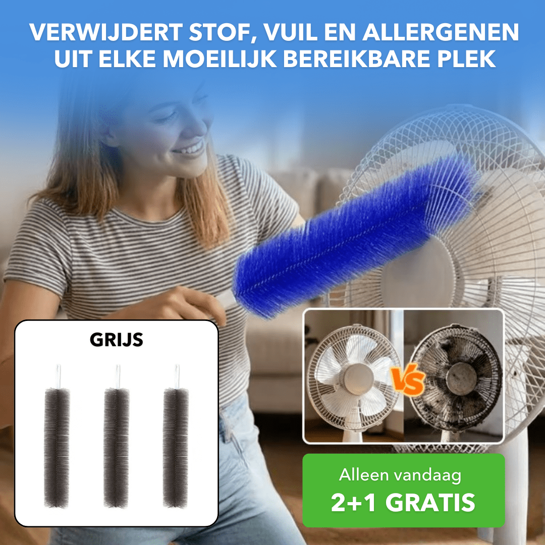 DustPro™ - Reinigingsborstel voor moeilijk bereikbare plekken