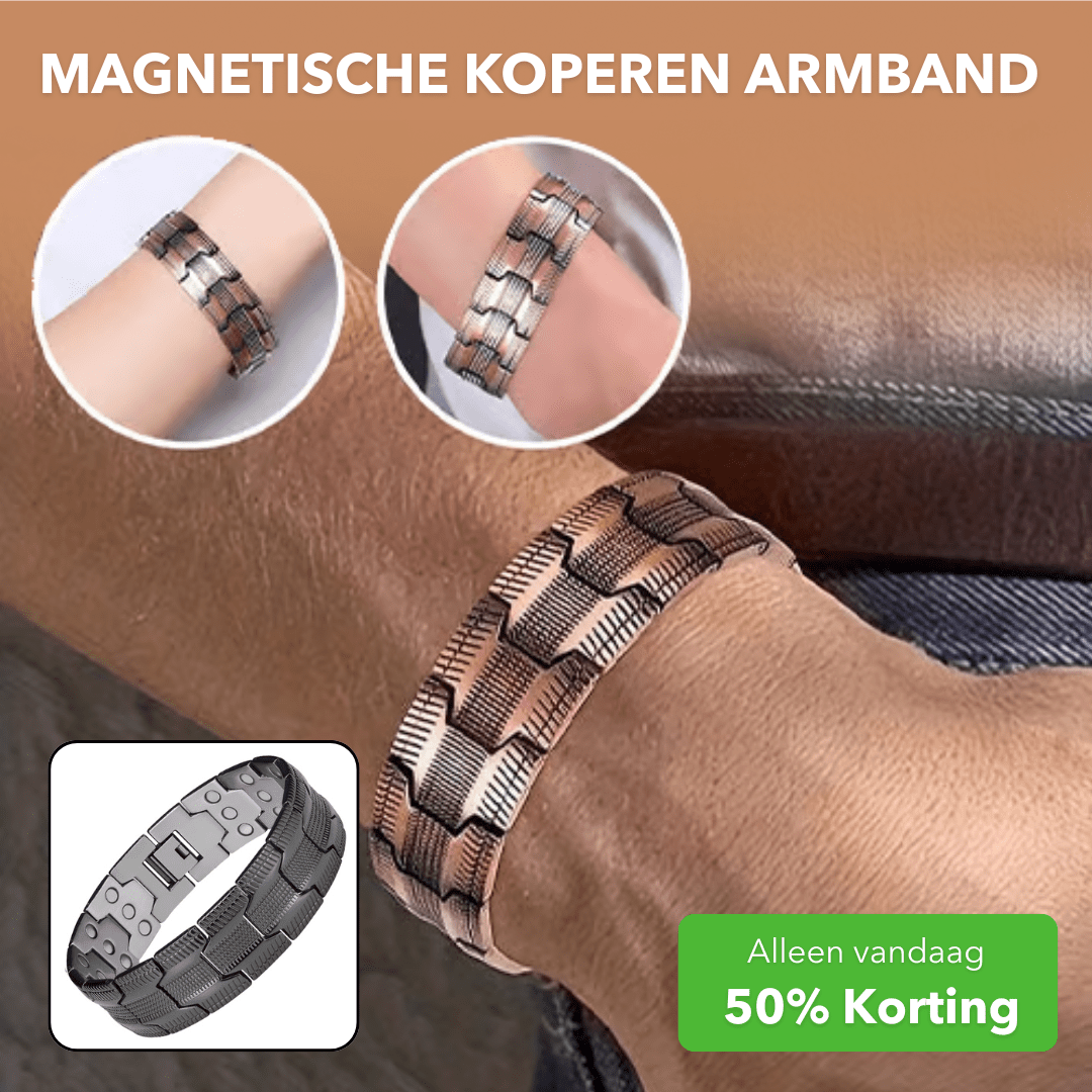 PureCopper™ - Extra sterke magnetische koperen armband - Suusie