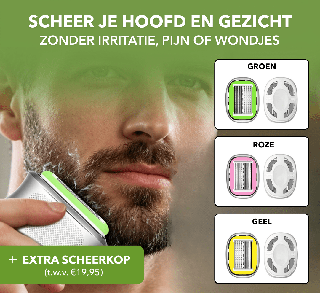 ShavePro™ - Ergonomisch scheerapparaat voor een irritatievrij resultaat - Suusie