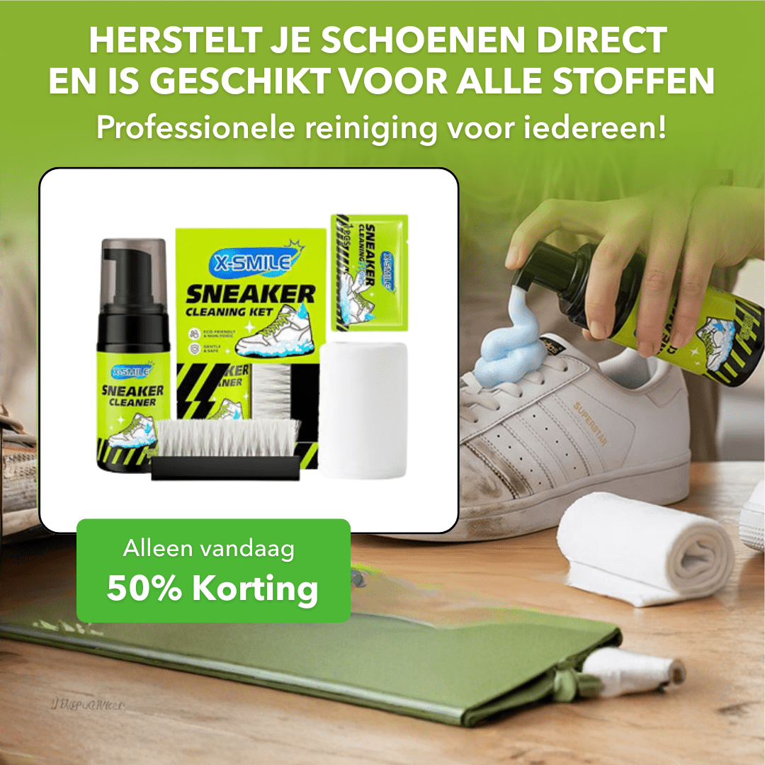 ShoeCare™ - Complete schoonmaakset voor alle schoenen - Suusie