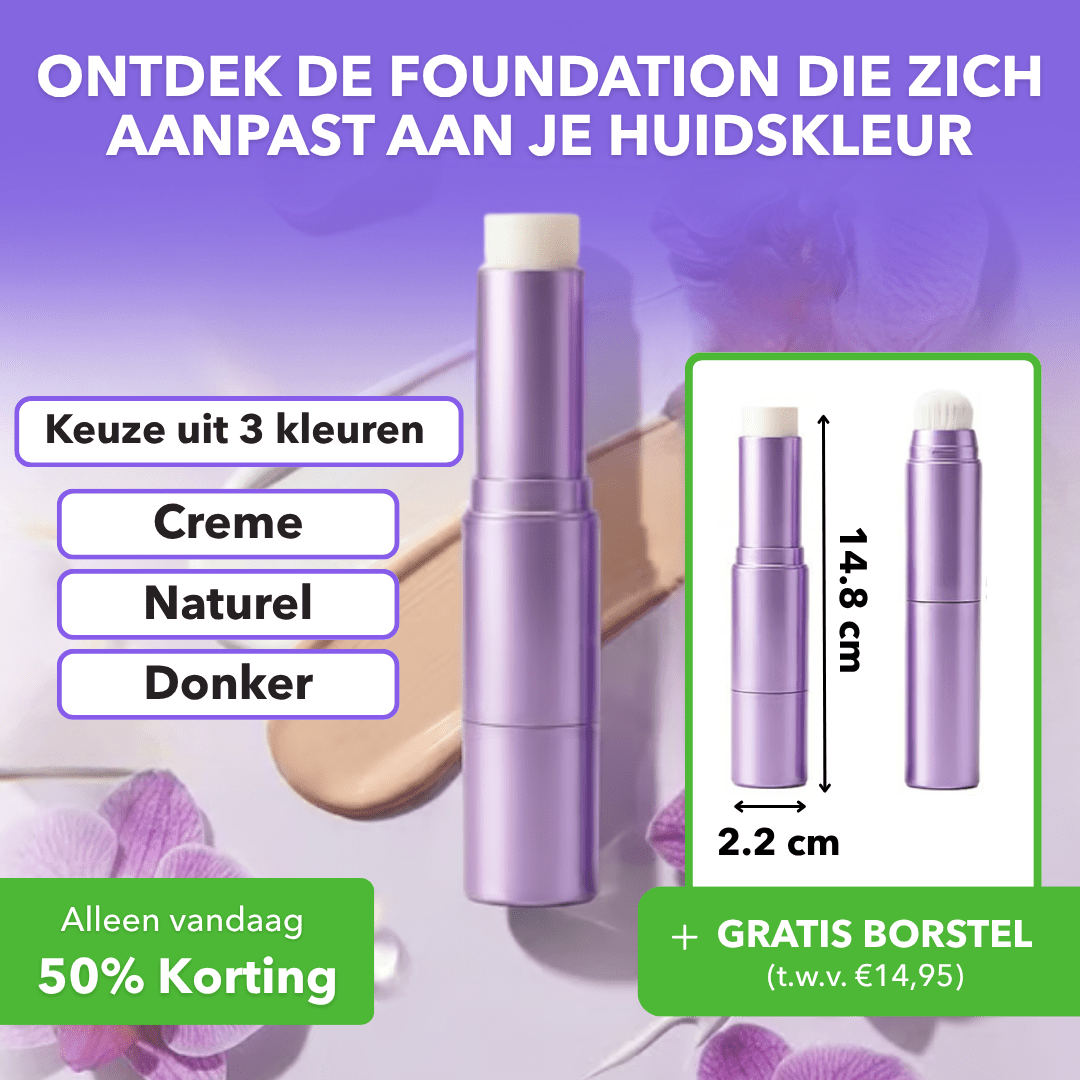 SkinMatch™ - 2-in-1 foundationstick met kleurveranderende formule - Suusie