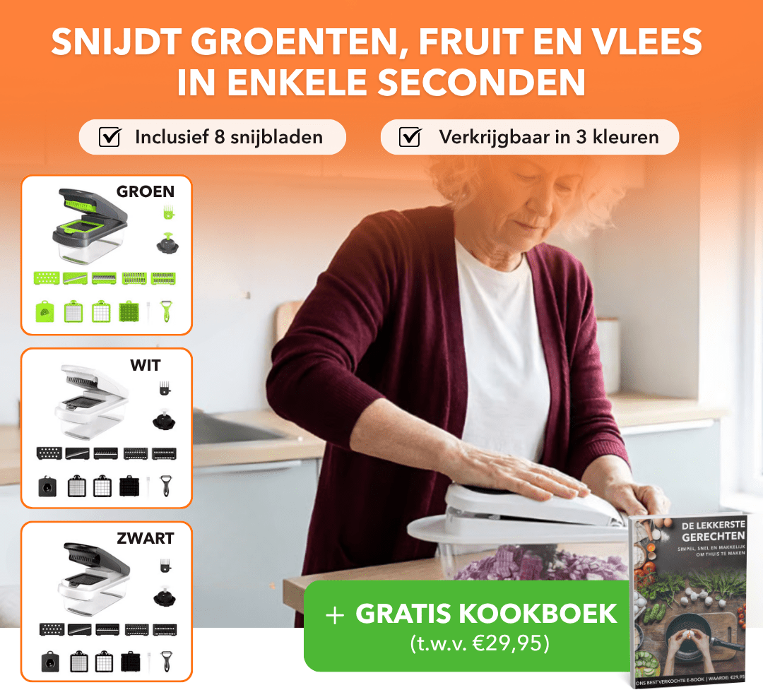 SlicePro™ - Multifunctionele snijder met verwisselbare messen - Suusie