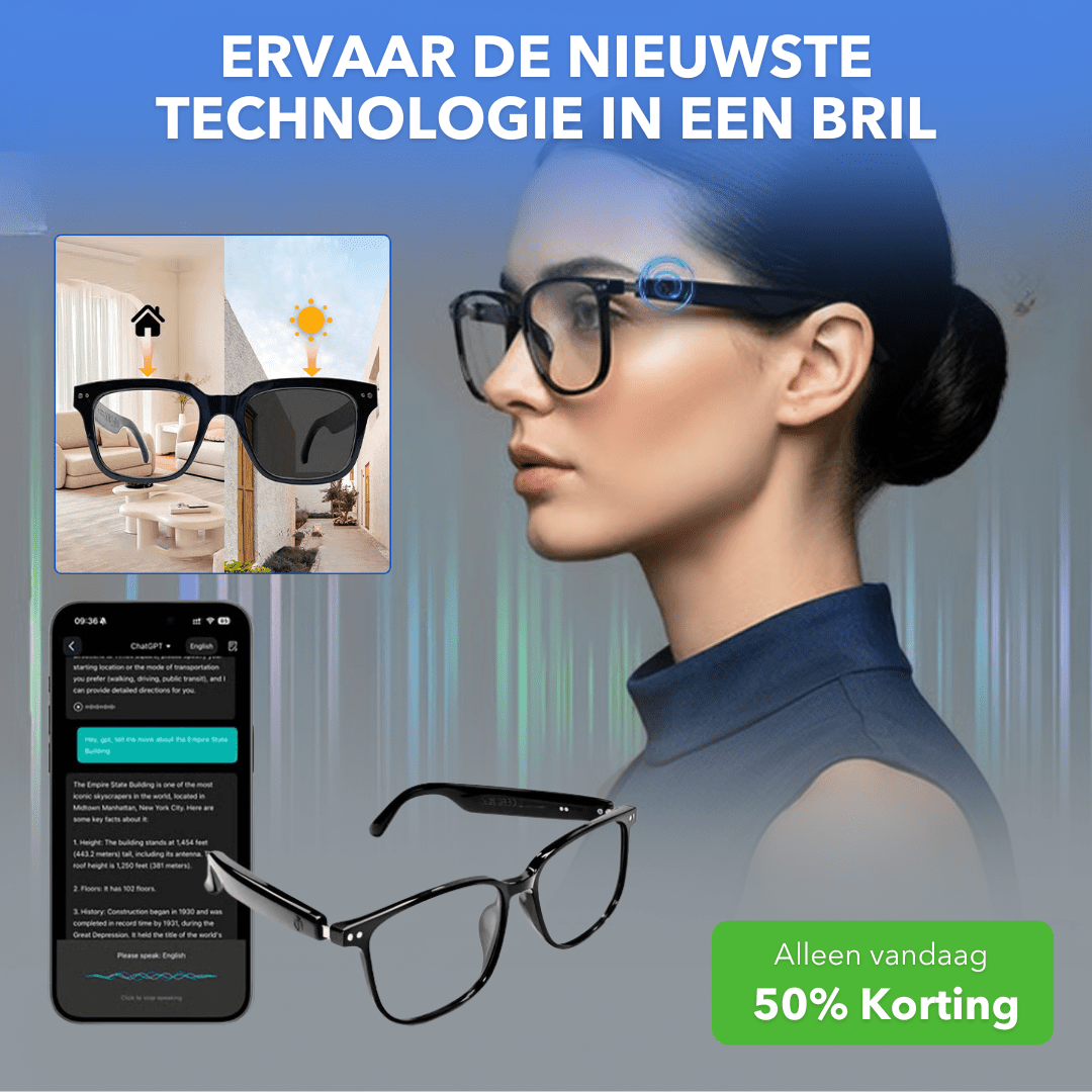SmartLens™ - Intelligente bril met AI - technologie - Suusie
