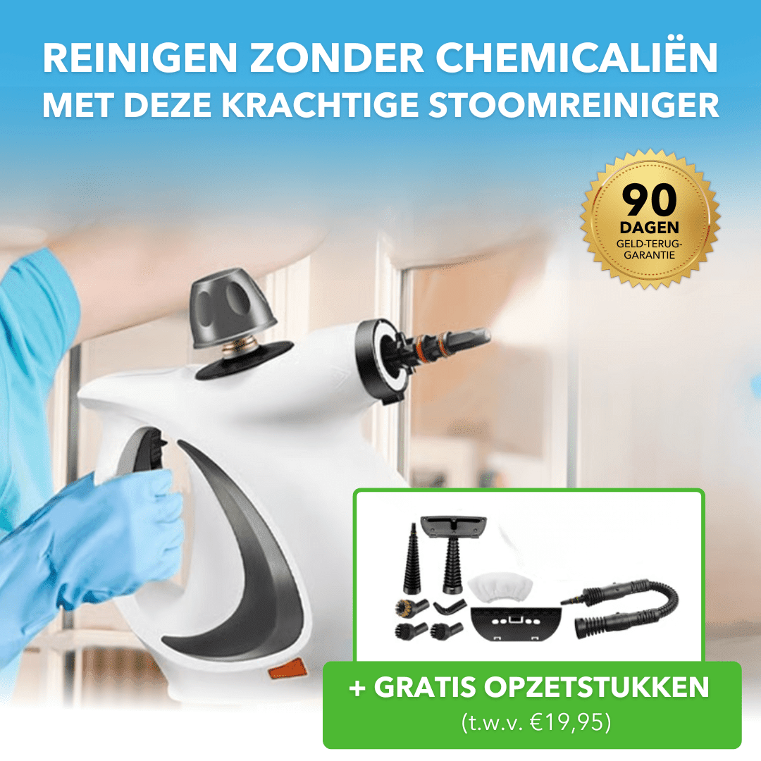 SteamPro™ - Krachtige desinfecterende stoomreiniger voor thuisgebruik - Suusie