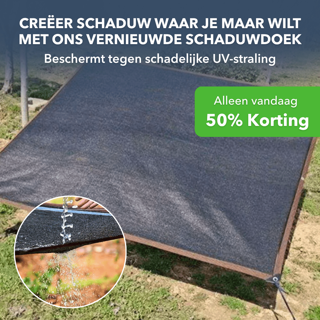 SunShield™ - UV-bestendig schaduwdoek voor optimale koeling - Suusie