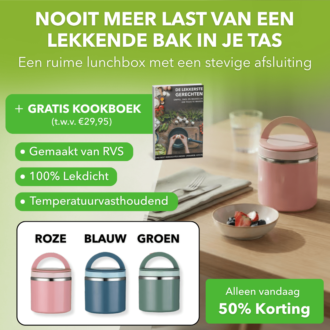 ThermoMeal™ - Geïsoleerde RVS bewaarbak voor warme maaltijden - Suusie
