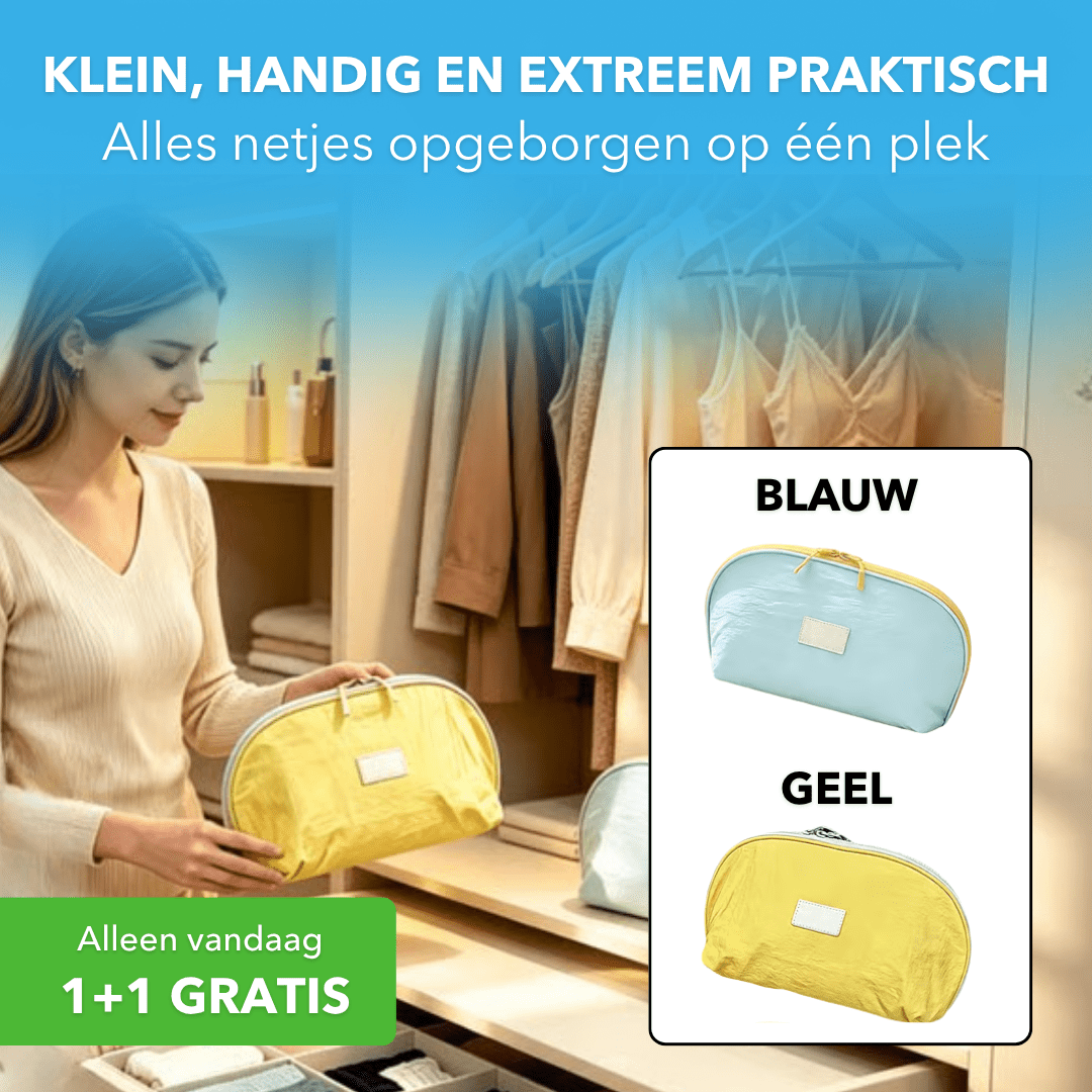 TravelPack™ - Compacte reisorganizer voor ondergoed, bh's en sokken - Suusie