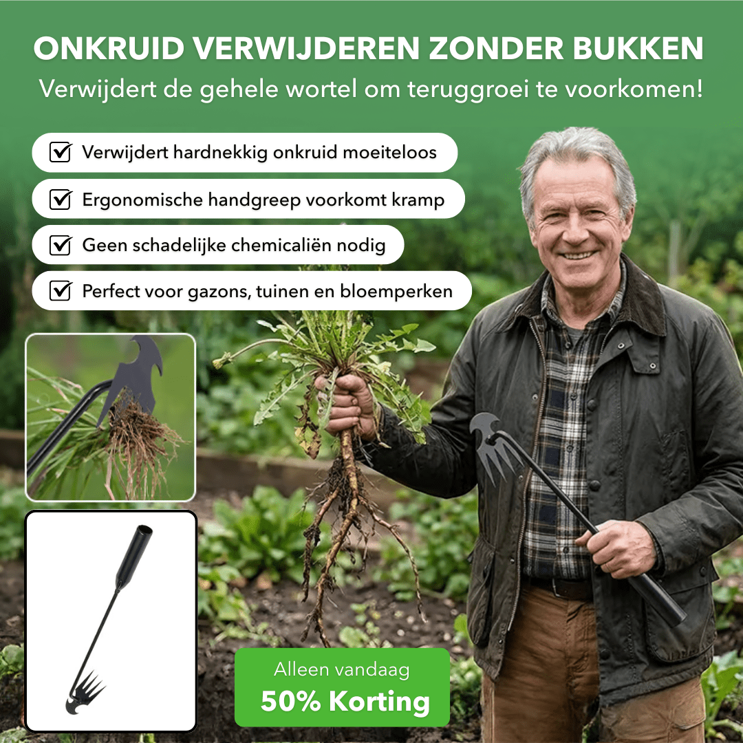 WeedPro™ - Professionele onkruidtrekker voor het verwijderen van wortels - Suusie