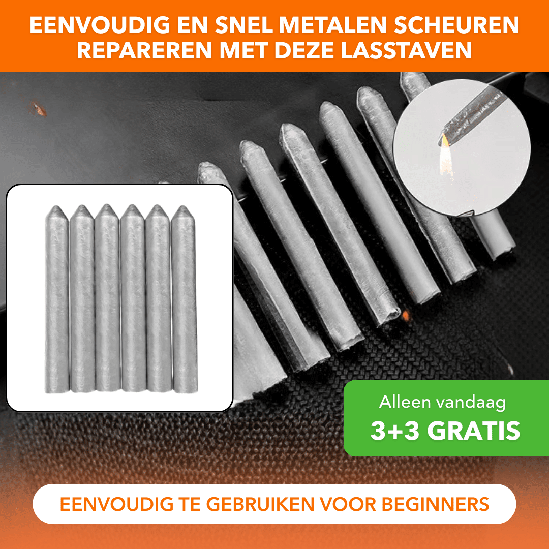 WeldPro™ - Poedergevulde aluminium lasstaven voor metaalreparaties - Suusie