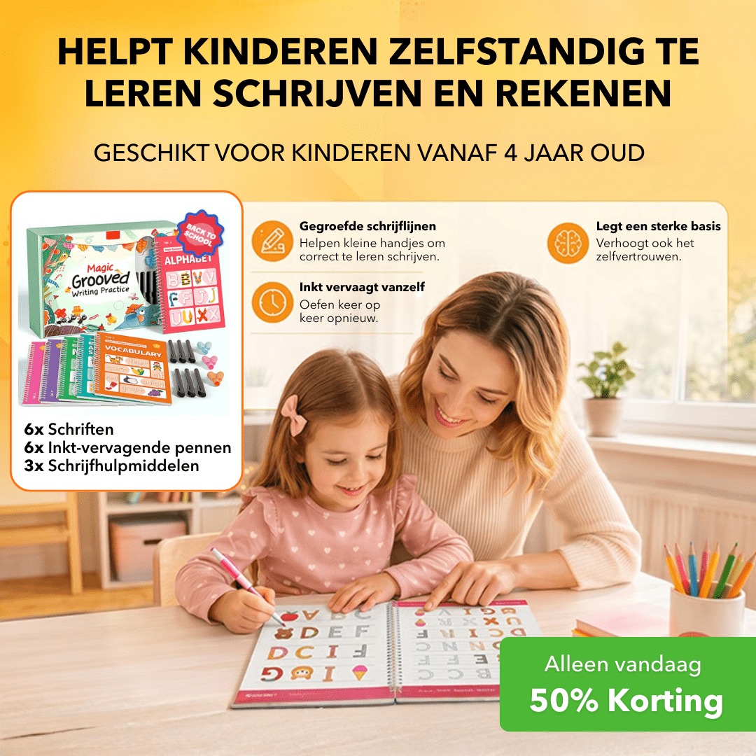 WriteSmart™ - Herbruikbare oefenset om te leren schrijven - Suusie